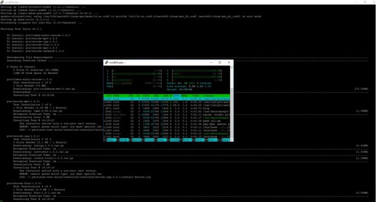 khadas benchmark ubuntu