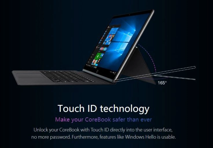 CHUWI Corebook Touch ID