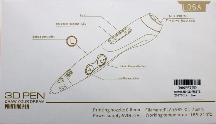 TipEye 3D Stift Design