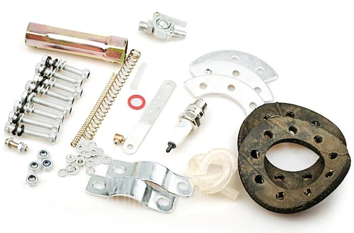 80CC Fahrradmotor Kits, 2-Takt-Benzin-Motor-Kits, Fahrrad Benzinmotor Kit,  Höchstgeschwindigkeit 38km/h für Motorisierte Fahrräder : : Auto &  Motorrad