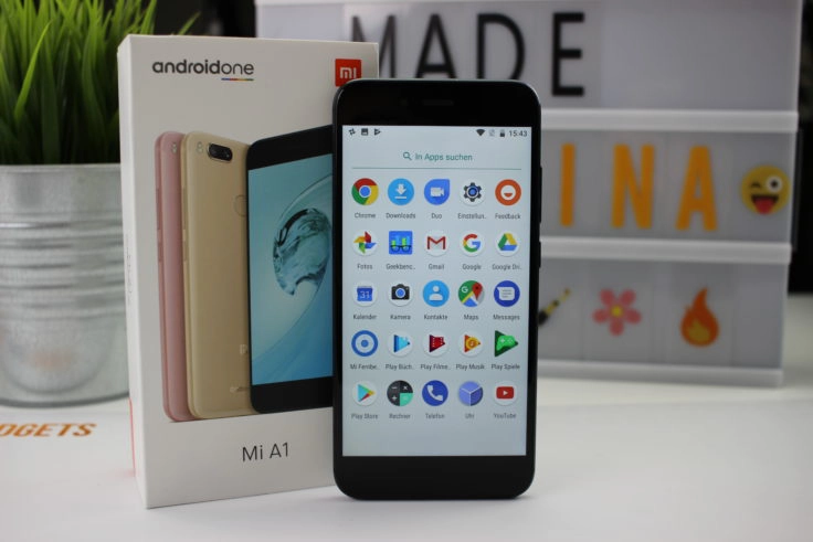 Xiaomi Mi A1 Smartphone Verpackung