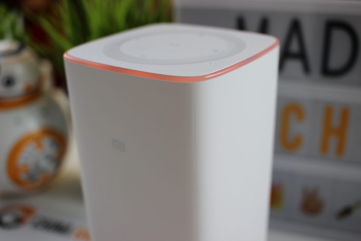 Xiaomi Mi AI Speaker Orange leuchtend