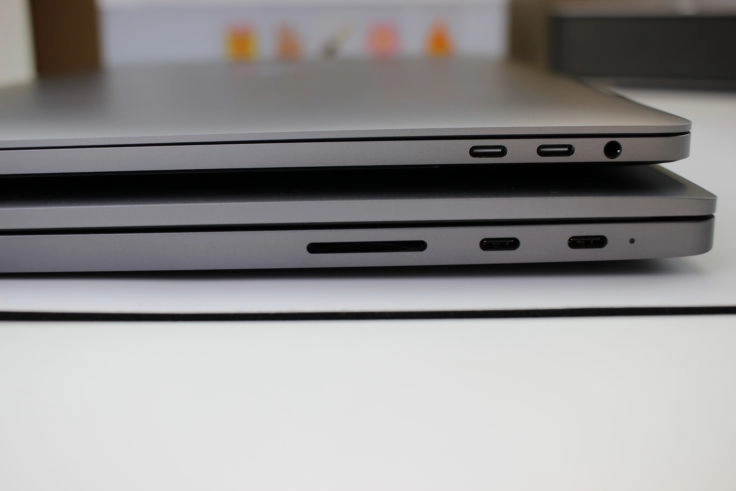 Xiaomi Mi Notebook Pro Anschlüsse rechts Xiaomi Mi Notebook Pro Anschlüsse rechts