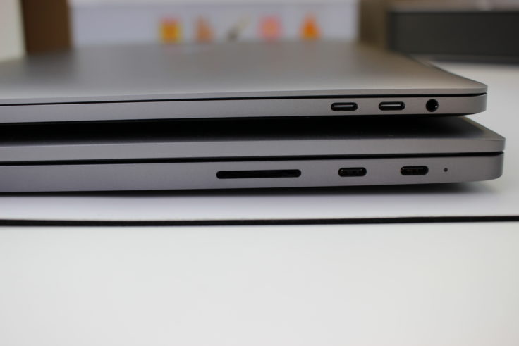 Xiaomi Mi Notebook Pro Anschlüsse rechts