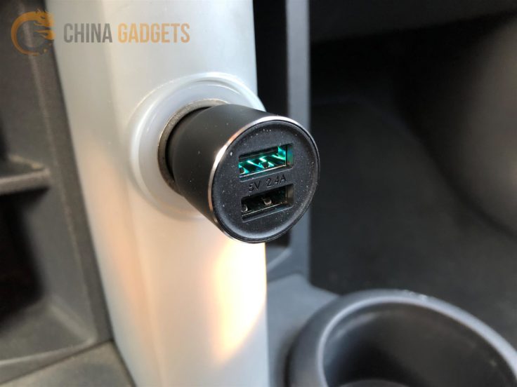 Xiaomi ROIDMI FM Transmitter Test im Auto
