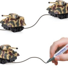 Linientreuer Mini-Panzer