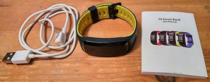 NO.1 F4 Fitness Tracker Lieferumfang