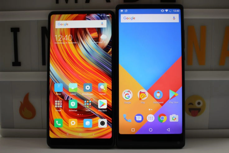 Vernee Mix 2 vs. Xiaomi Mi Mix 2