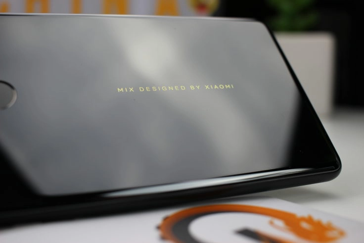 Xiaomi Mi Mix 2 Schrifzug