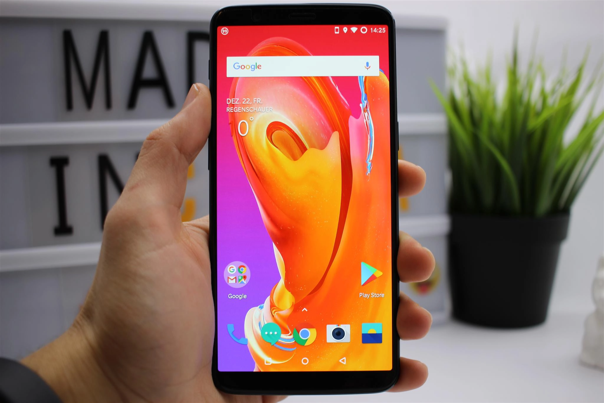 OnePlus 5T Flagship Smartphone mit randlosem Display im LangzeitTest