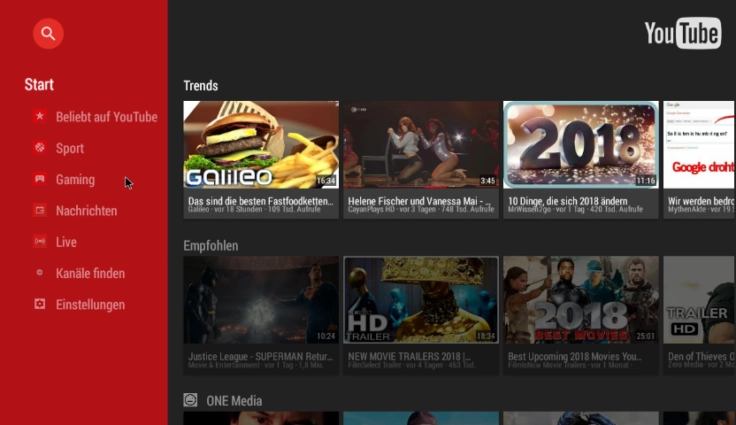 UTEN S1 Beamer Screenshot YouTube