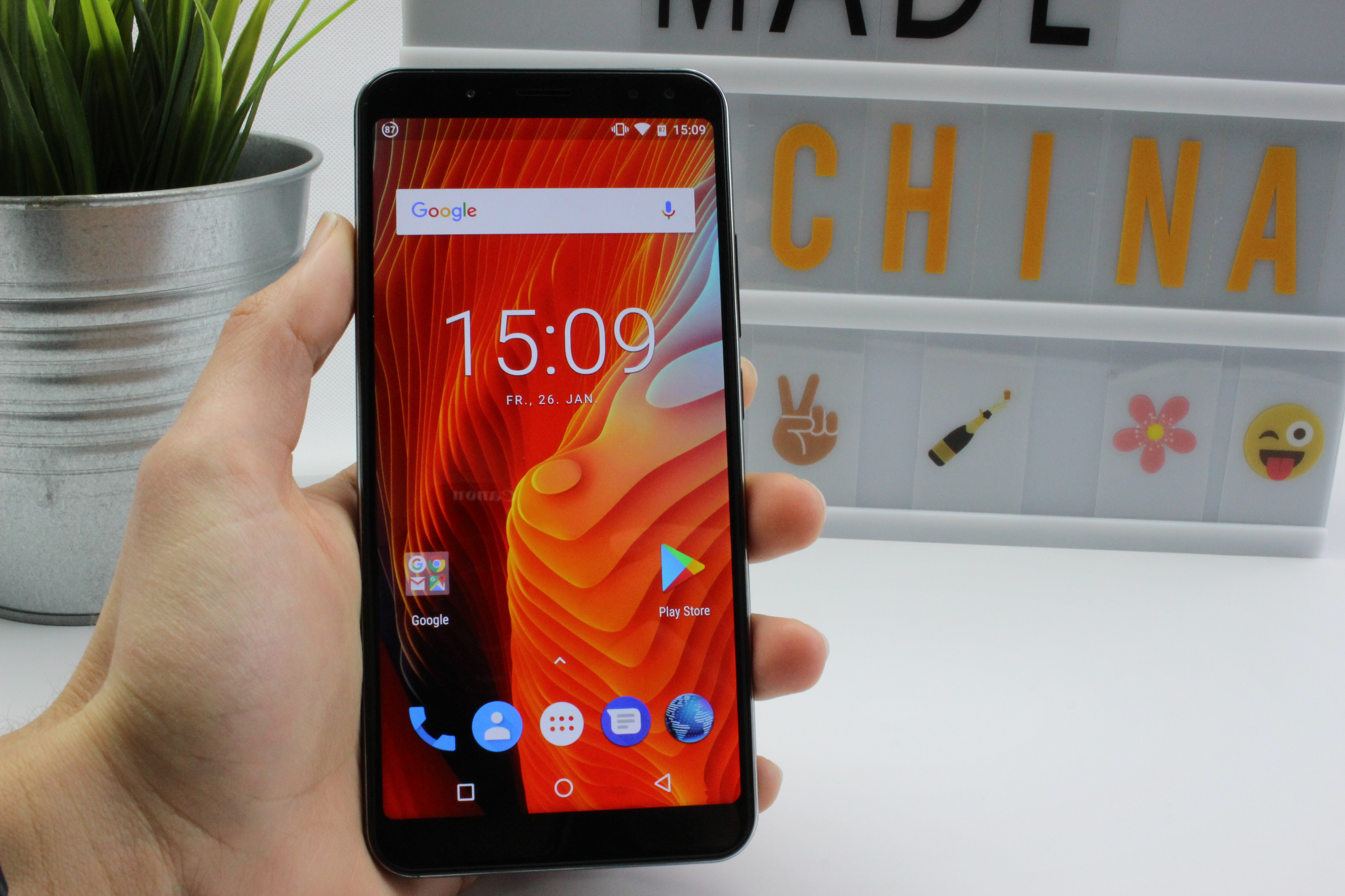 UleFone Power 3 Akku Smartphone