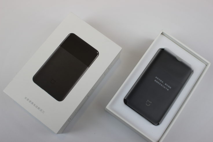 Xiaomi Elektro Rasierer Verpackung