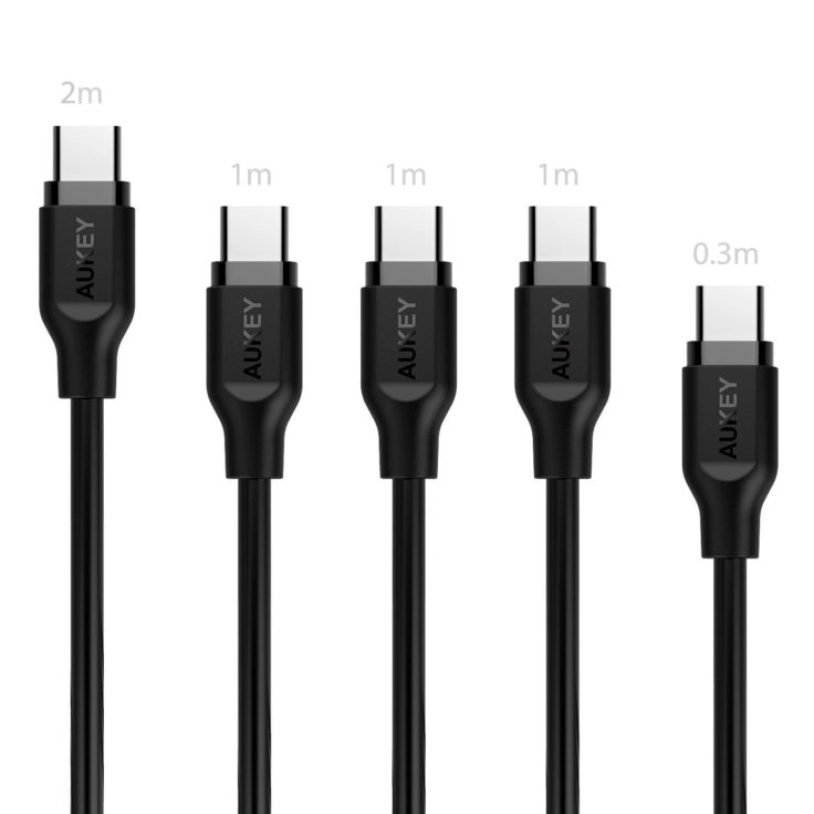 Aukey USB Typ-C Lade- und Datenkabel-Set