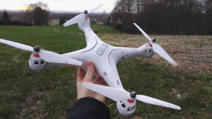 Syma X8 Pro Testflug