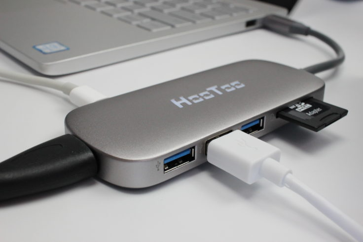 HooToo USB Typ-C Hub Anschlüsse
