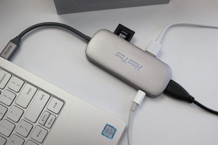 HooToo USB Typ-C Hub Anschlüsse