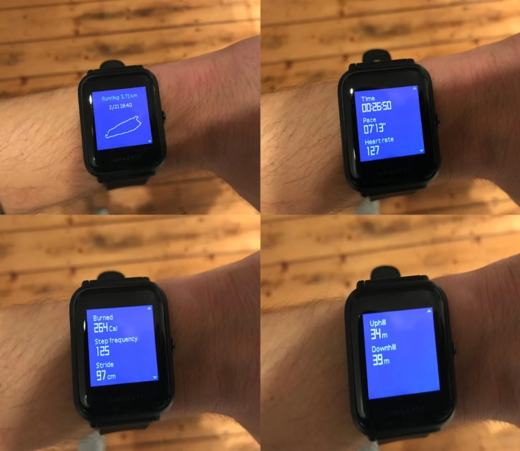 Huami Amazfit Bip Aktivität Laufen