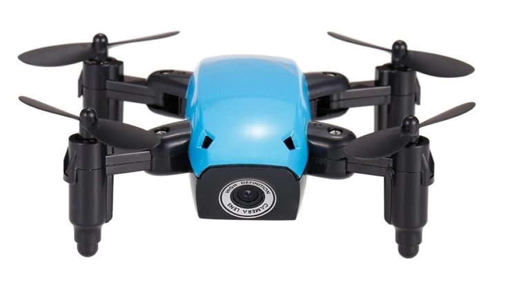Mini Drohne H9W Mini Spark ausgeklappt