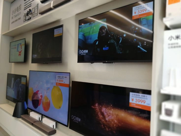 Xiaomi Flagship Store Shenzhen Mi TV Fernseher