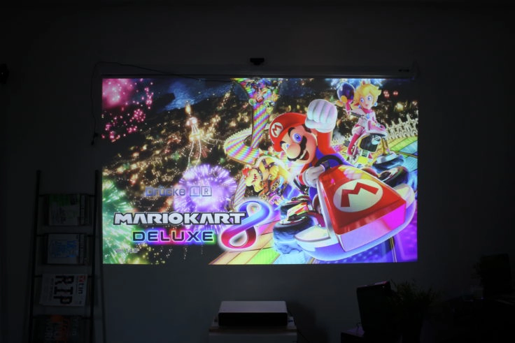 Xiaomi Kurzdistanzbeamer Laser Projector Mario Kart 8