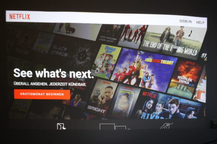 Xiaomi Kurzdistanzbeamer Laser Projector Netflix