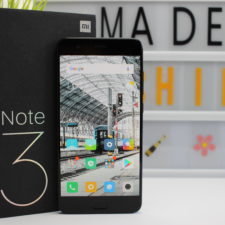 Das Display des Xiaomi Mi Note 3