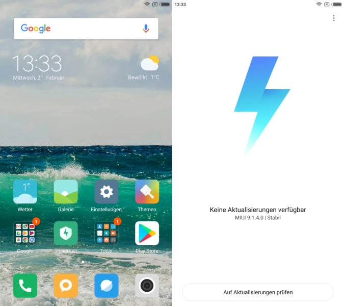 Xiaomi Mi Note 3 Smartphone MIUI Software