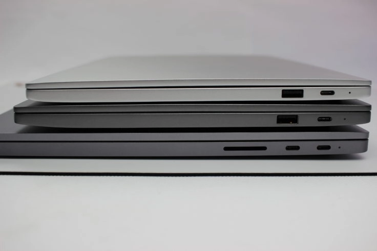 Xiaomi Mi Notebook 2018 Anschlüsse im Vergleich Xiaomi Mi Notebook 2018 Anschlüsse im Vergleich zu 12,5 und 15,6 Zoll