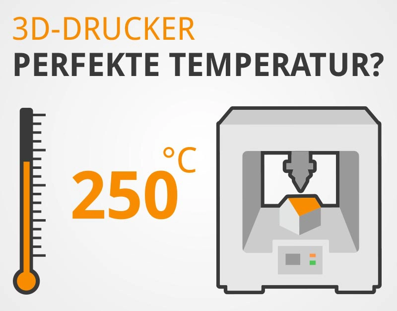 3D-Drucker Temperatur