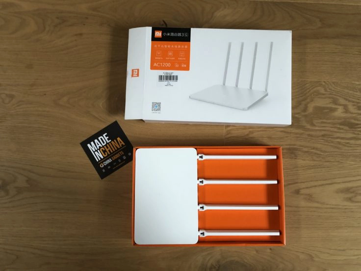 Xiaomi Router 3G ausgepackt