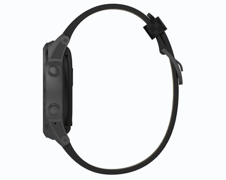 Seitenansicht der AllCall W1 Smartwatch