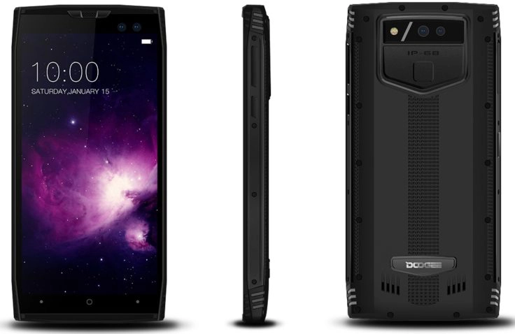 Doogee S50 Outdoor Smartphone Seitenansicht