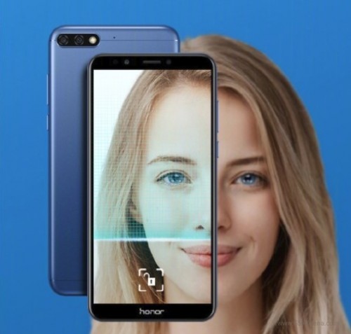 Honor 7C Smartphone Gesichtsentsperrung