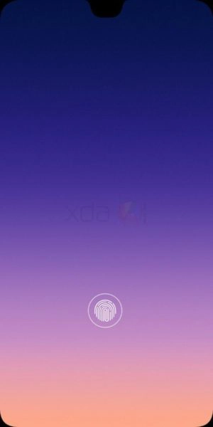 Xiaomi Mi 7 Fingerabdrucksensor Display