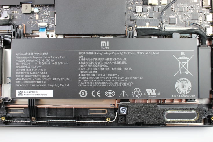 Xiaomi Mi Gaming Notebook Akku