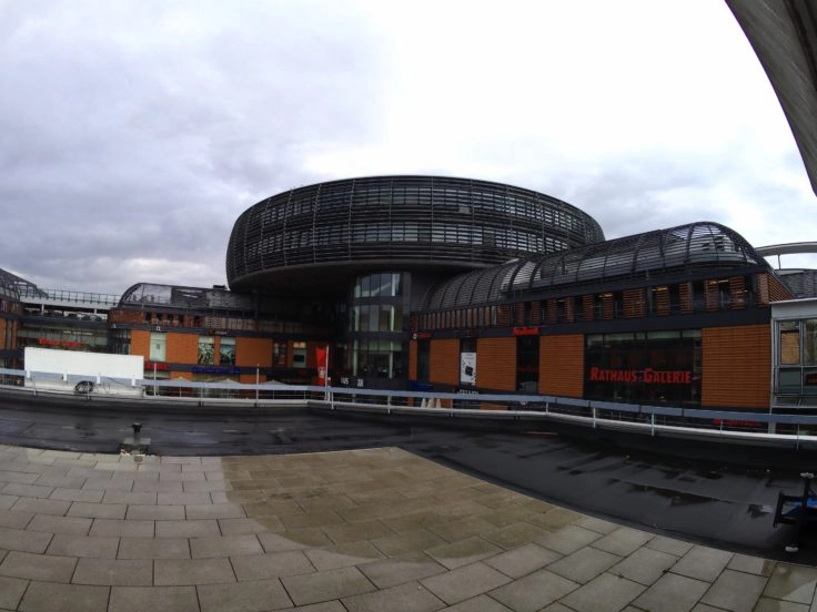 YI Discovery Action Cam Foto Rathaus Leverkusen