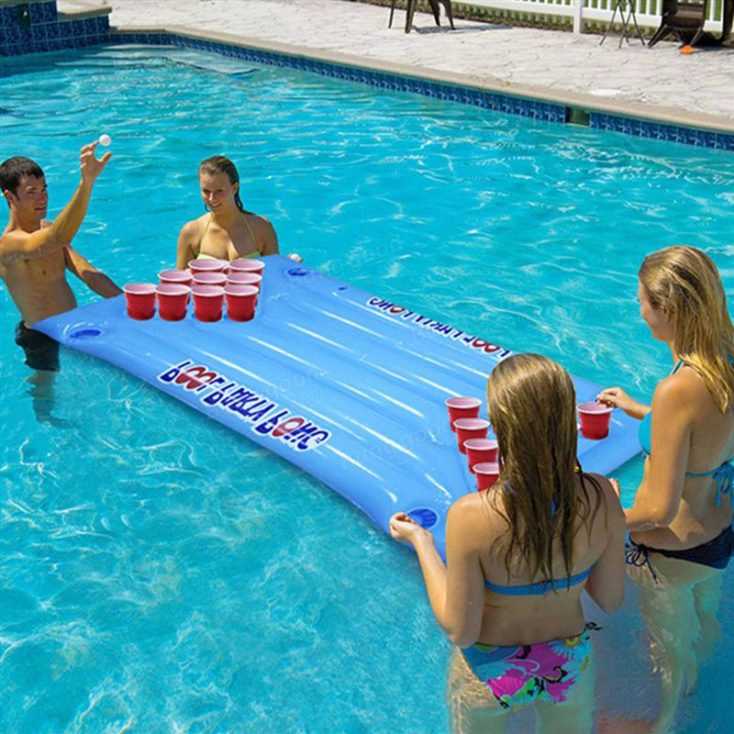 Bierpong Spiel aufblasbar für Swimming Pool Bierpong Spiel aufblasbar für Swimming Pool