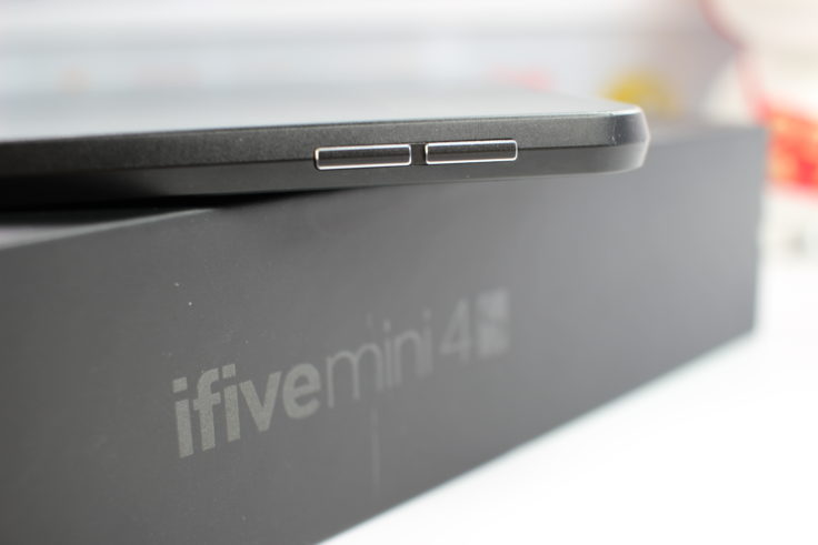 FNF iFive Mini 4S Tablet Lautstärketasten
