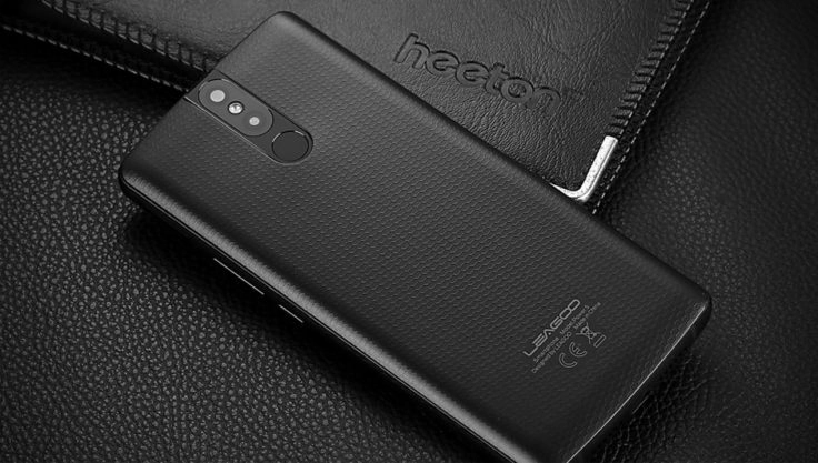 Leagoo Power 5 Rueckseite Schwarz