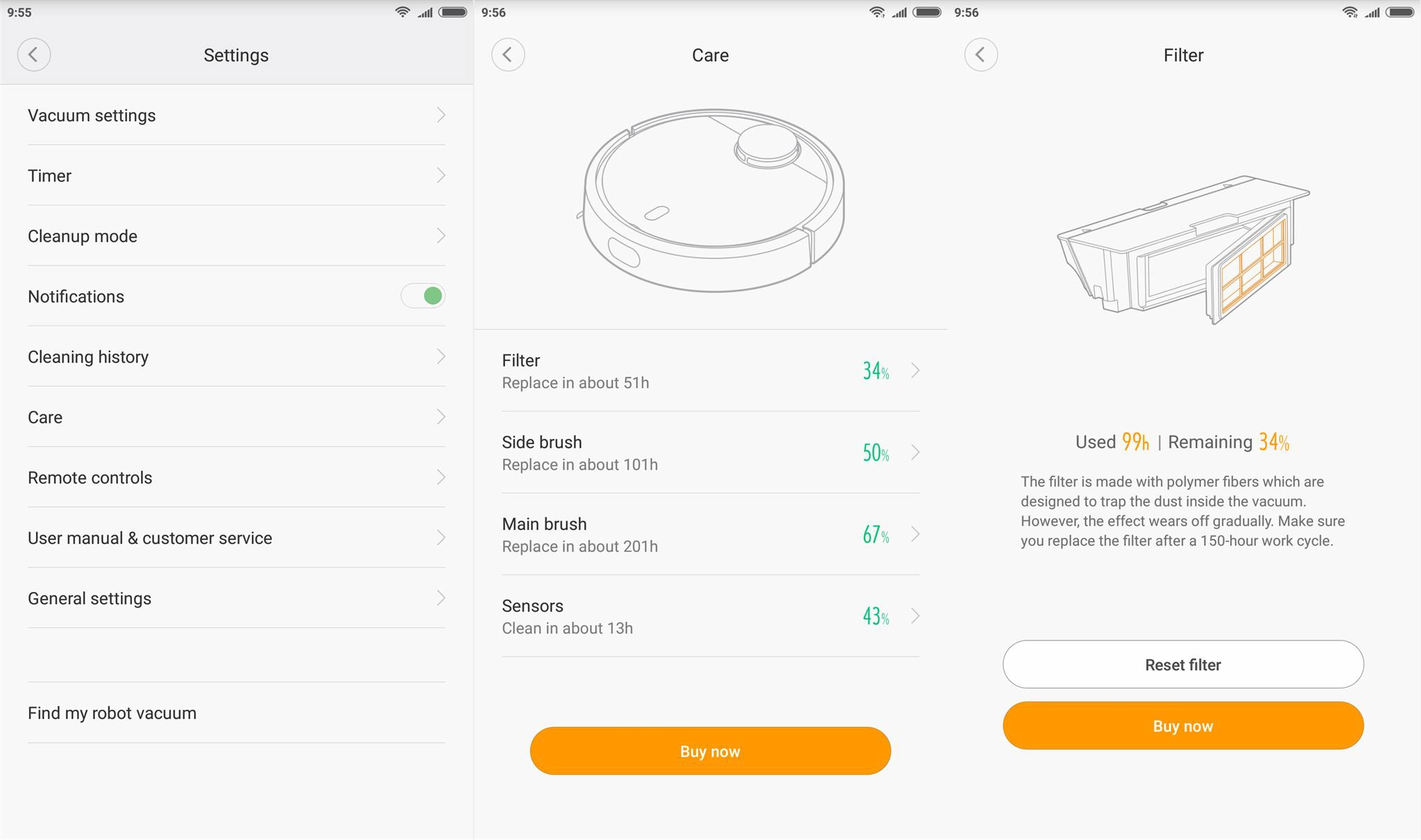 Details about   18stk Staubsauger Kit Ersatzteilkit Zubehör Bürste für Xiaomi Mi Robot S50 