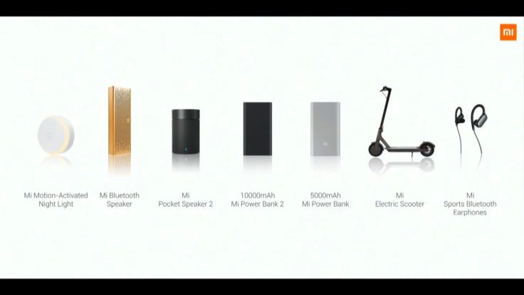 Xiaomi Eröffnung Frankreich Produkte