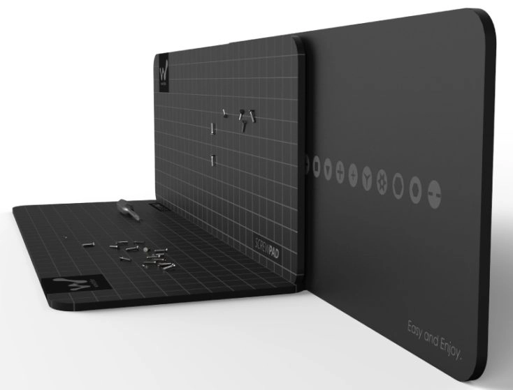 Xiaomi Wowtation Wowpad Magnetunterlage mit Schrauben