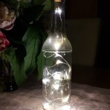 LED Lichter in der Flasche