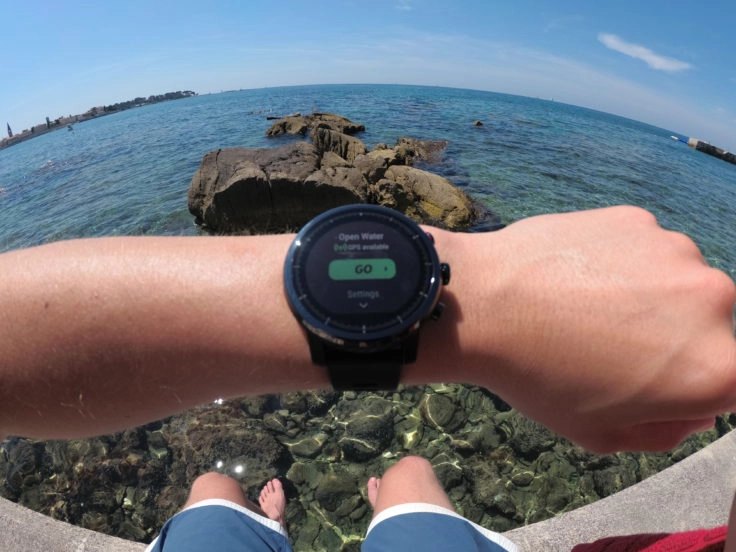 Huami Amazfit Stratos Test im Mittelmeer