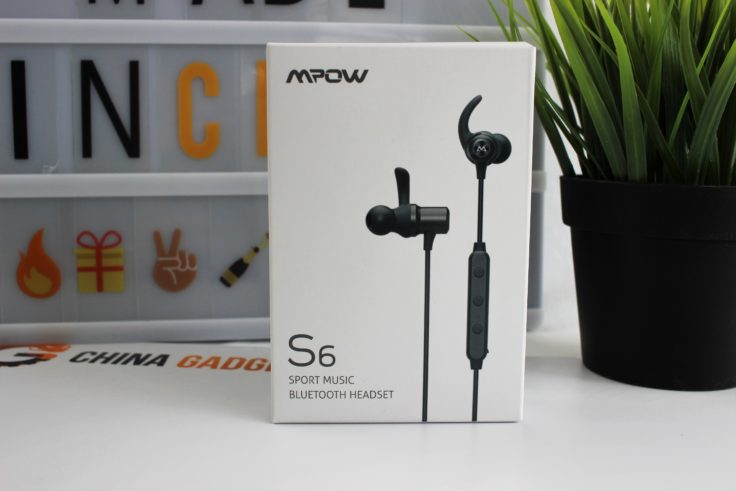 Mpow S6 Bluetooth In-Ear Verpackung