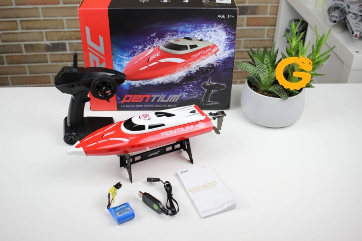 JJRC S1 Pentium RC Boot Verpackung und Zubehör