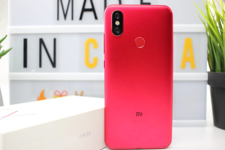 Xiaomi Mi 6X Rueckseite Rot