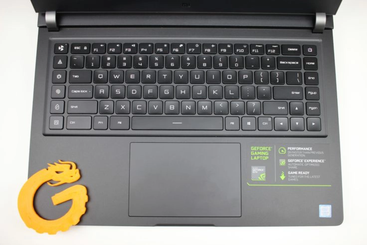 Xiaomi Mi Gaming Notebook Tastatur