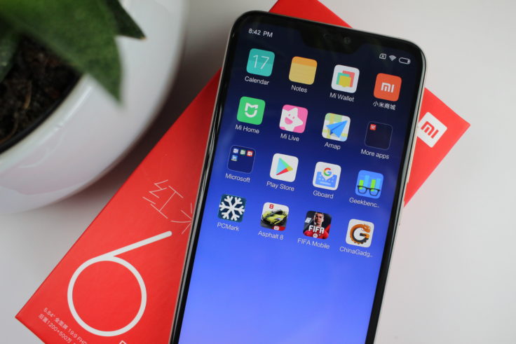 Xiaomi Redmi 6 Pro Smartphone Display